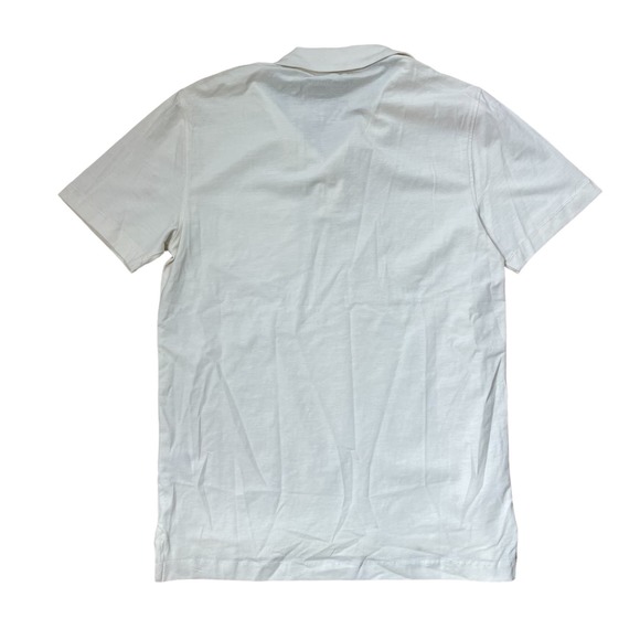 Tailor Vintage Airotec Jersey Short Sleeve Polo Zinfandel Cream Men’s Size small - Picture 3 of 4